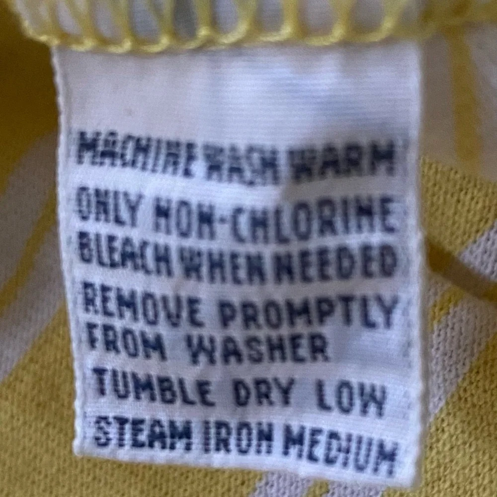 Polo Golf Ralph Lauren Men’s Sz L Yellow/White Stripe‎ Mesh Knit Polo Shirt